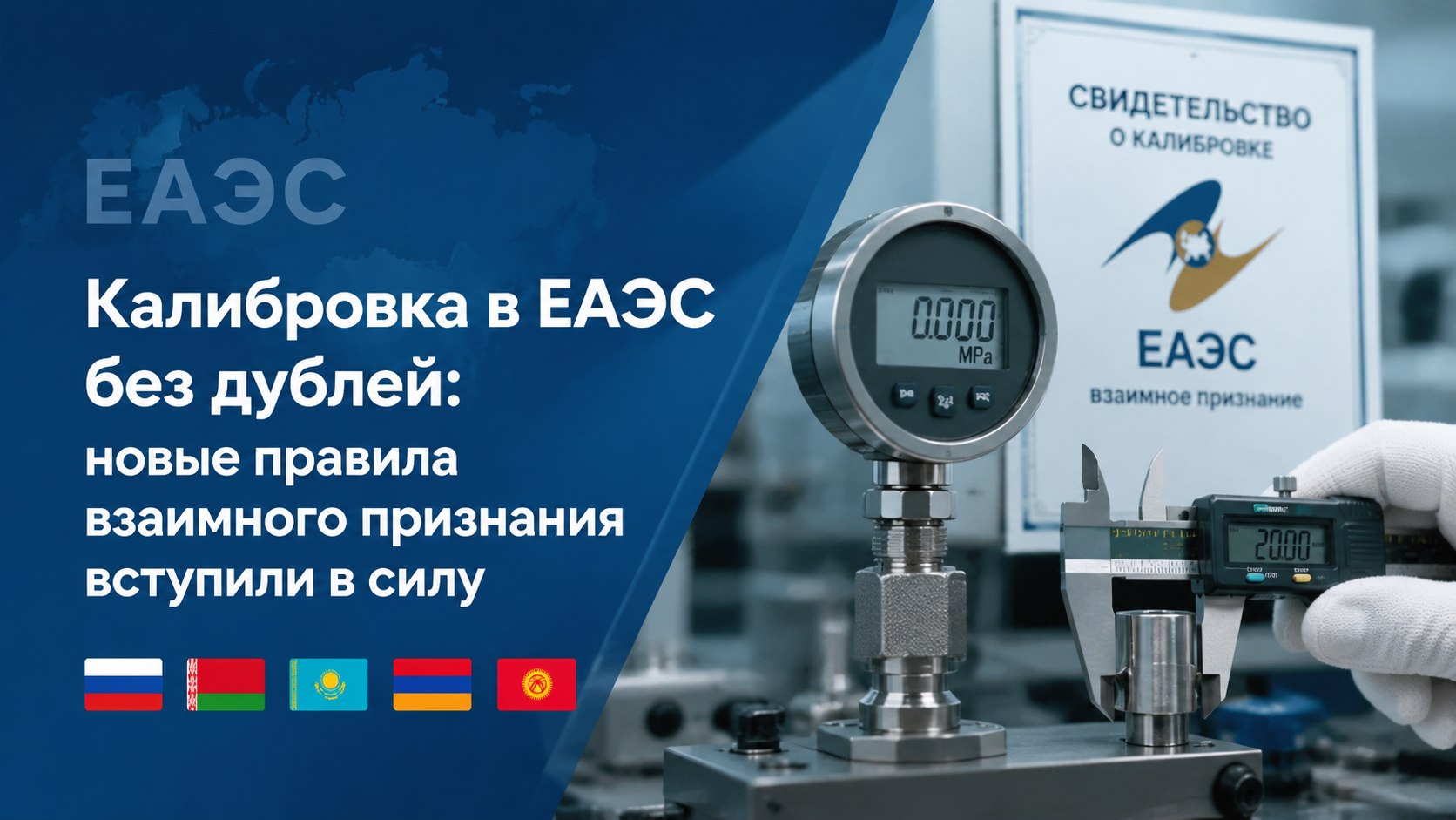 Калибровка в ЕАЭС без дублей: новые правила взаимного признания вступили в силу
