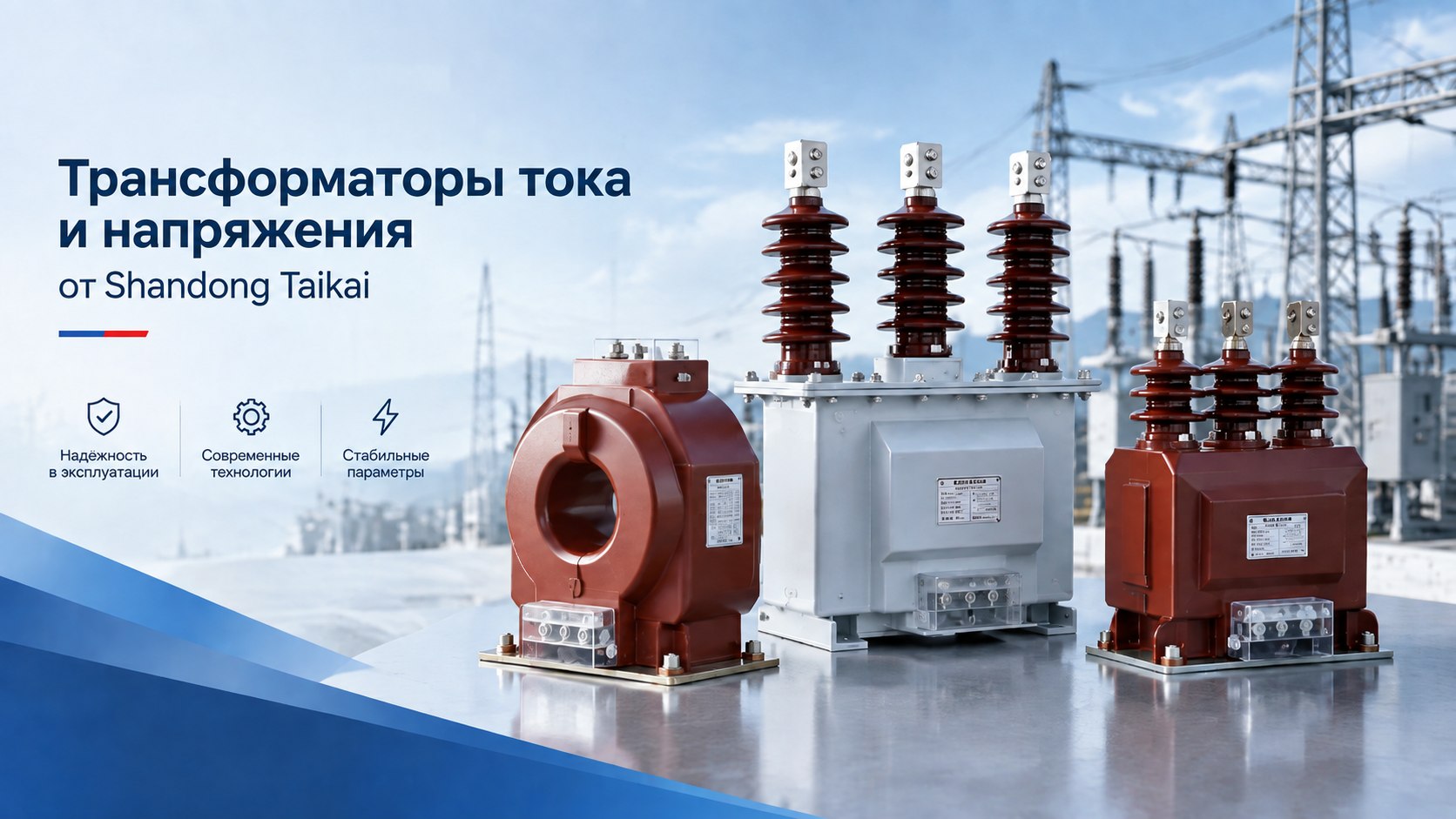 В реестре СИ: трансформаторы тока и напряжения от Shandong Taikai